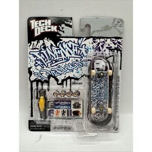 New Sealed Retro Tech Deck Rare Finesse Fingerboard 96mm Vintage Skateboard